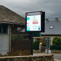 Affichage à Saint Germain du Teil (48)